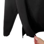 Champion  Fleece Sweatshirt Women’s Size XS Black Mock Neck Zip Shoulder Pullover Photo 3