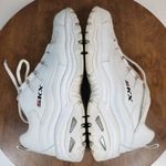 Skechers  Women's Energy Timeless Vision Sneakers 10 White Sport Leather Lace Up Photo 8