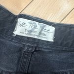 Free People  WE THE FREE Distressed Cut Off Black Denim Jean Shorts - 27 Photo 3