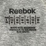 Reebok  Women's Short Sleeve Grey Crewneck T-Shirt Size M Medium Photo 3