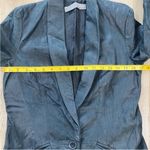 ZARA  genuine leather blazer Photo 7