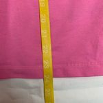 J.Crew  women's medium color block hoodie pullover pink yellow spring sweatshirt Photo 7