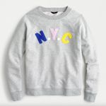 J.Crew Crewneck N.Y.C. Pullover Sweatshirt Size XS New York City Preppy Casual Photo 2