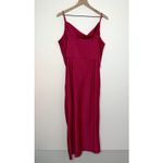Ted Baker  Tilliey Cowl Neck Sleeveless Dress In Bright Fuschia Pink US 14 or 6 Photo 2