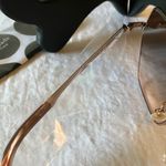 Kate Spade : Brown Wired Sunglasses- Green Case with cleaning cloth Photo 9