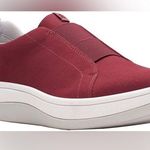 Clarks arla sage maroon Red Slip Photo 0