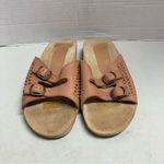 Cherokee Women’s Leather Sandals Slip on Size 8 Brown Braided Photo 10