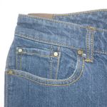 Ruff Hewn  8 32 Medium Dark Wash Capri Jeans Plus Photo 4