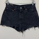 Levi's NEW Levi’s 501 Black Jean Shorts Size 30 denim Photo 0