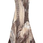 Y2K Eva Blue Asymmetrical Fairycore Sequin Dress Size 10 Brown Size M Photo 10