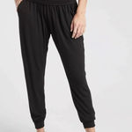 Athleta  Studio Jogger Black Size XS High Rise Lightweight Yoga Pants Photo 0