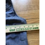 J.Jill Blue Linen & Tencel Blend "Denim" Dress Soft Lightweight Size Medium Photo 4