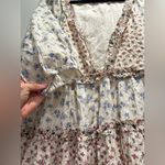 Sézane  Vivi Dress in Patchwork Mini Flowers size L/XL Photo 2