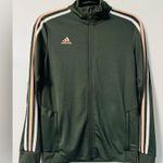 Adidas  Women’s Climalite Lightweight Full Zip Olive Jacket Size S Photo 1