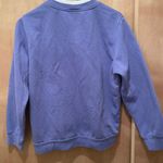 Bon Worth Women's size medium Purple Cat Book Theme Sweat Shirt Photo 5