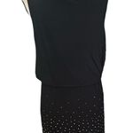 White House | Black Market Sleeveless Studded Dress with belt. Sz. L Photo 4