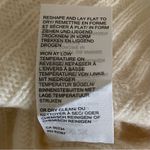 Saks 5th Avenue Saks Fifth Avenue Luxurious 100% Cashmere Cream Ribbed Sweater - Size Small Photo 6