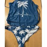 SheIn B6 New Women’s Tropical 🌴 Palm Tree 🏝️ Print 2Pc Tankini set size 4XL Photo 1