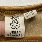 Urban Renewal  Mustard Yellow Velvet Blouse Top One Size Oversized Bell Sleeves Photo 1