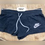 Nike ‎ Women’s Sz L Dark Heather Gray Gym Vintage Shorts Photo 7