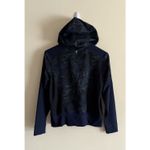 Zyia Active Rain Jacket Mesh Lined Windbreaker Coat Size Medium Navy Palm Photo 1