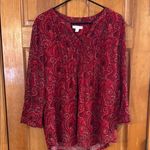 Charter Club Charters club Womens plaisy quarter sleeve shirt size xlarge. Photo 0