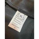 Pleather skirt with o ring detail xl Black Photo 4