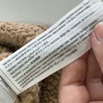 Hollister Sweater Womens Medium Tan Fleece Half Zip Pullover Cozy Faux Fur Photo 4