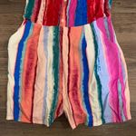 Candie's Candie’s Marilyn Striped Romper Small Photo 9
