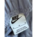 Nike Essential Woven High Rise Shorts Women’s Medium Indigo Haze Oversized Photo 3