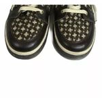 Skechers  Womens Brown Gold Plaid Leather Sherpa Lined High-Top Sneakers Size 6.5 Photo 8