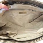 David Charles Metallic Silver Clutch Handbag Photo 4