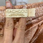 Anthropologie Beachgold Pink Leopard Faux Wrap Midi Skirt Sz M Photo 3