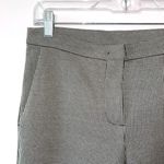 Max Mara Weekend Black Houndstooth Print Mid-rise Straight Leg Pants Photo 1