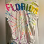 Disney  Mickey Mouse Florida Rainbow Tie Dye Spirit Jersey for Adults - size L Photo 11