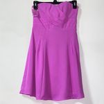 EXPRESS | Purple Strapless Dress Photo 1