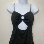 One Piece Summer Mae Ribbed Maternity Swimsuit Cutout  black size M Photo 6