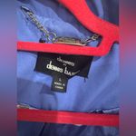 Dennis Basso Stylish Blue Jacket. Water resistant. Size large Photo 8