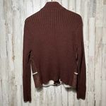 Cato Vintage Y2K Suede Leather Ribbed Double Zip Jacket Faux Fur Penny Lane XL Photo 5