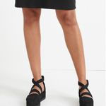 Eileen Fisher “Bovery” Black Suede Strappy Shoes Photo 1