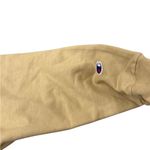 Champion ‎ Unisex Beige Pullover Hoodie xs Embroidered Logo Kangaroo Pocket Photo 10