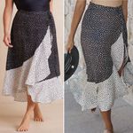 Summersalt  Beach to Brunch On the Dot Wrap Midi Skirt Packable Travel Skirt 2XL Photo 1