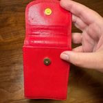 YSL Vintage  Red Leather Cigarette Holder Photo 8