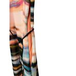 Sanctuary Clothing Women Maxi Dress Size M Abstract Stripe Sleeveless Belted Pink Size M Photo 2