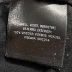 Anthropologie Black Silk Satin Tie Belt High Waist Ankle Crop Trousers Pants 2 Photo 5