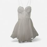 Selfie Leslie  Smitten Sweetheart Mini – Bridalcore Party XS NWT Photo 4