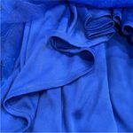 La Femme 28355 Electric Blue Trumpet Prom Dress Gown Size 6 Photo 10