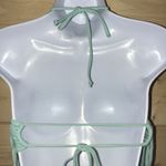 Acacia Fringe Bandeau‎ Top With Neck Tie Photo 4