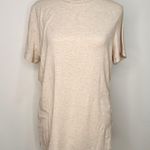 Cotton Blend Shaped Lands End Shirt Turtle Neck Short Sleeve Blouse Top Size XL Photo 1