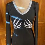 Lavishly Paris Nwt, Women’s Sexy Halloween V Neck Tee Photo 3